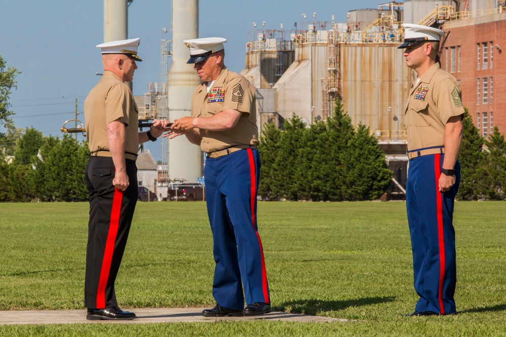 MCIEAST Camp Lejeune Relief and Appointment