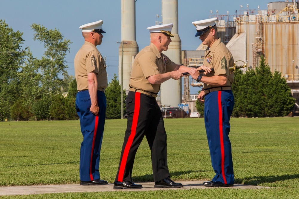 MCIEAST Camp Lejeune Relief and Appointment