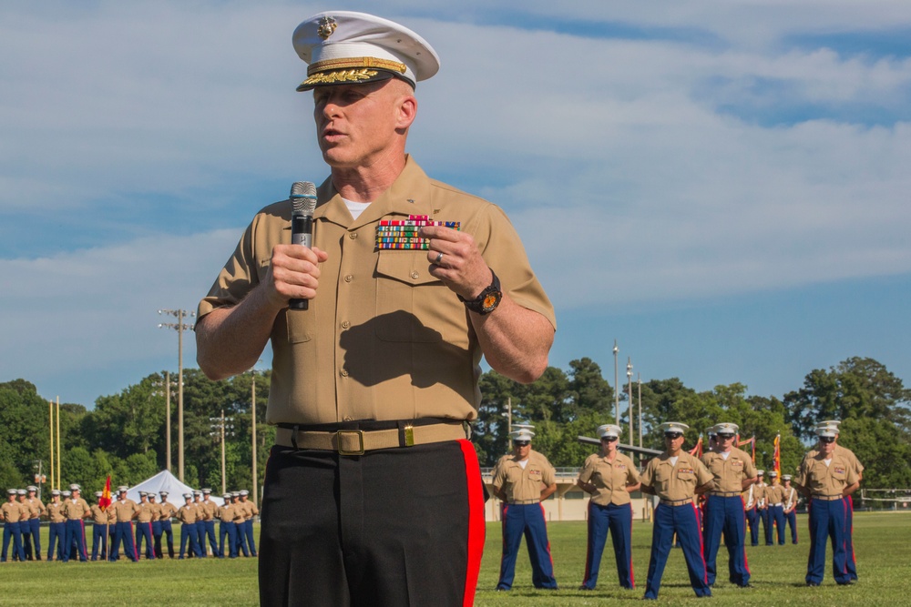 MCIEAST Camp Lejeune Relief and Appointment