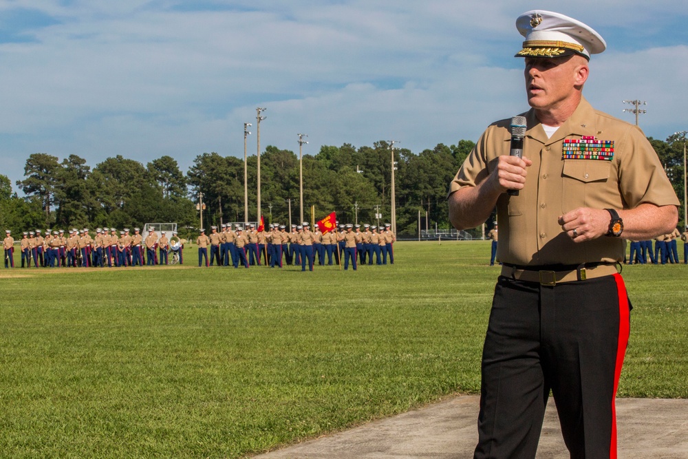 MCIEAST Camp Lejeune Relief and Appointment