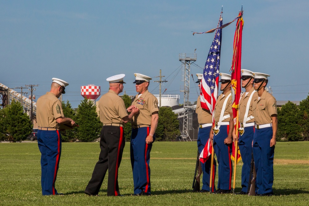 MCIEAST Camp Lejeune Relief and Appointment