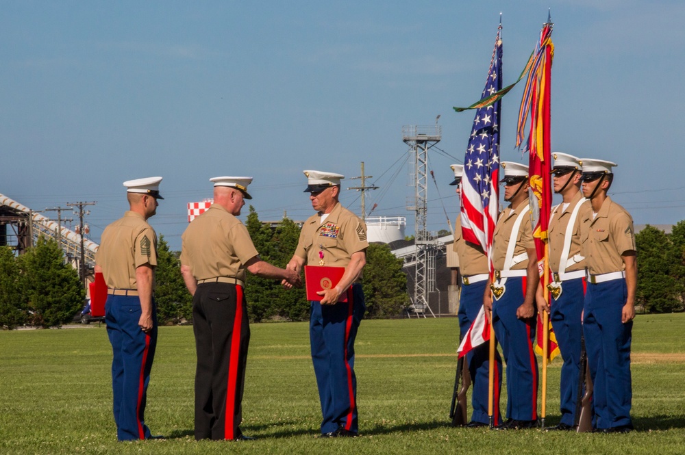 MCIEAST Camp Lejeune Relief and Appointment