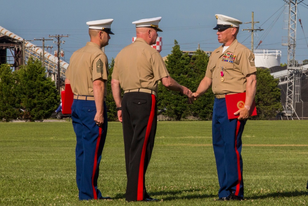 MCIEAST Camp Lejeune Relief and Appointment