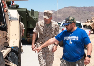 Deputy Commandant lauds MCLB Barstow for Commander In Chief's award