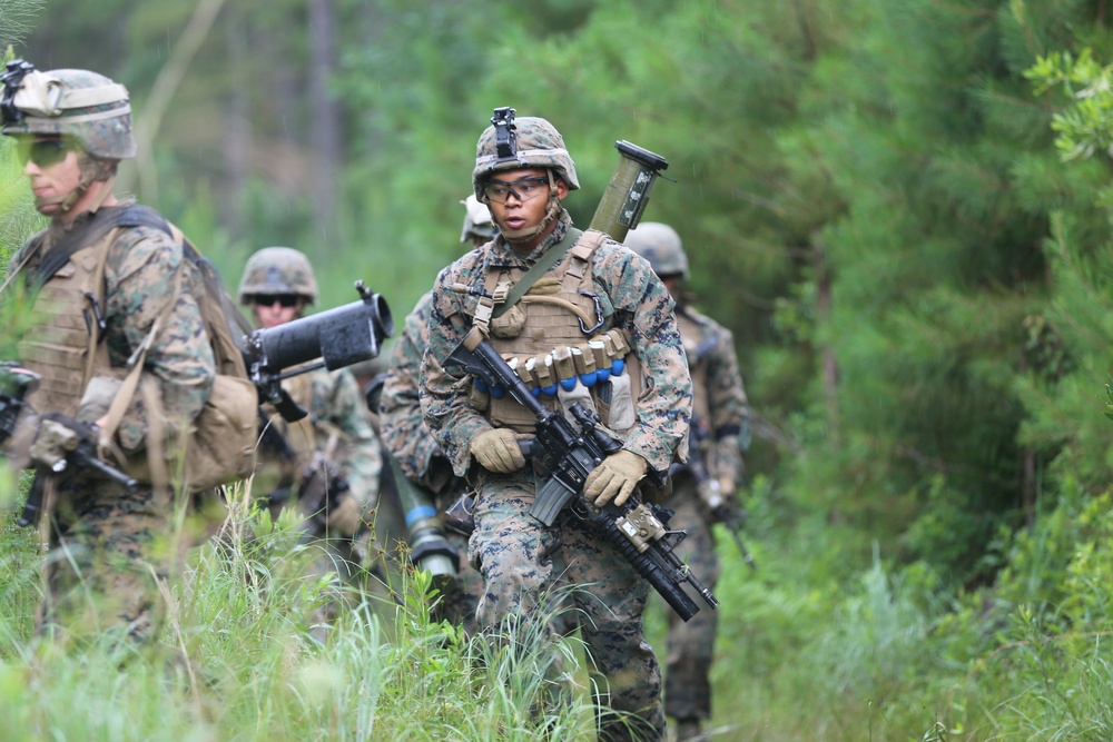 2/8 Conducts Quick Reaction Force Training