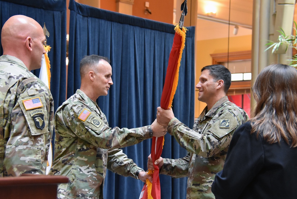 Calkins assumes command of the St. Paul District