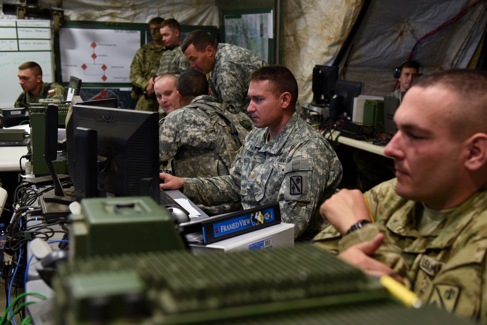 45th Field Artillery Brigade supports Polish-led, multinational exercise