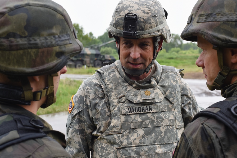 45th Field Artillery Brigade supports Polish-led, multinational exercise