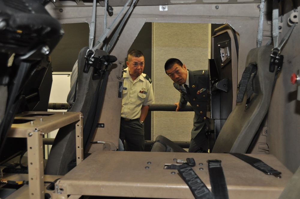 JGSDF’s sergeant major visits Fort Bliss