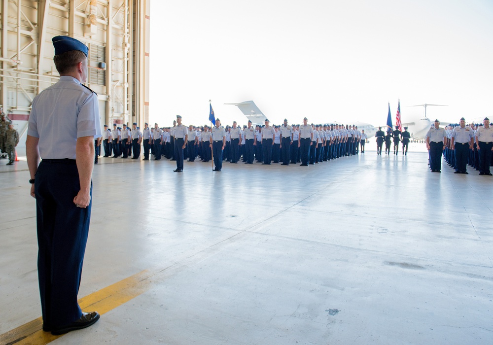 60th Air Mobility Wing Change of Command