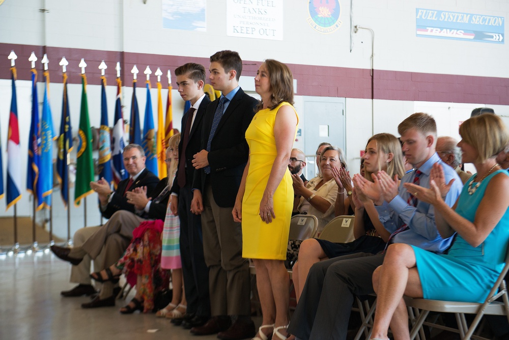 60th Air Mobility Wing Change of Command