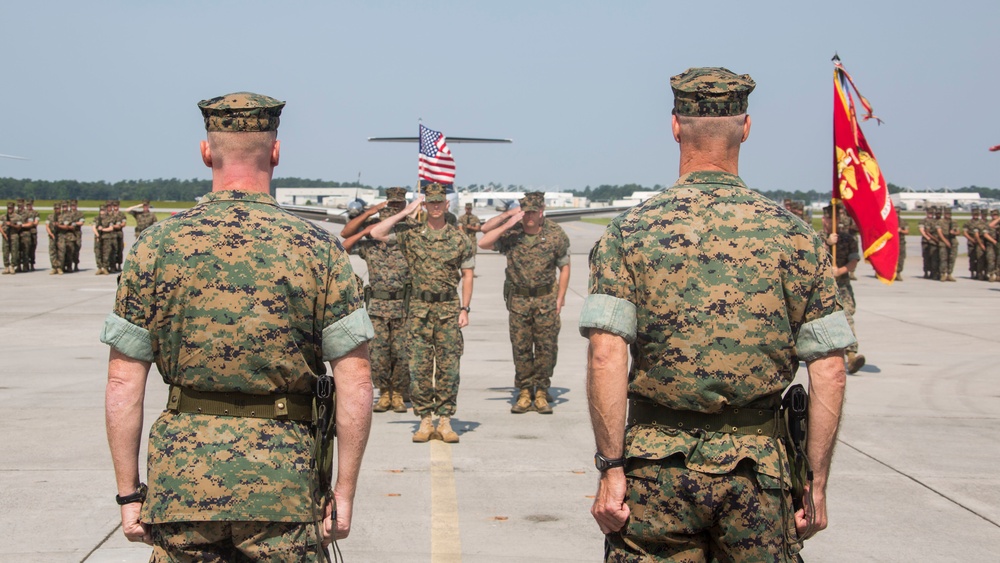 MCAS New River Change of Command