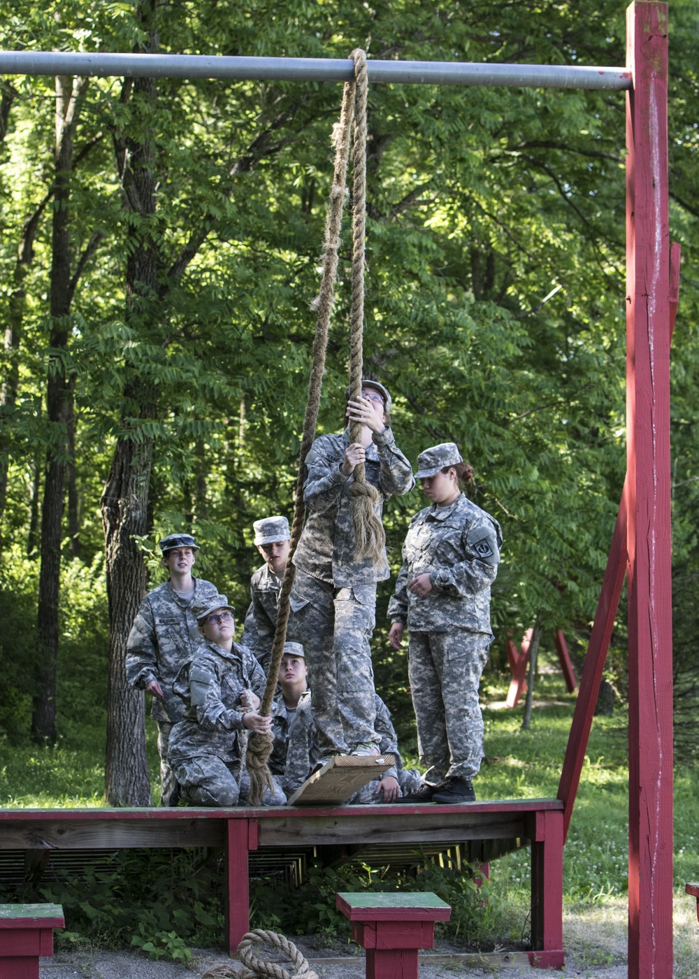 JROTC Cadet Leaders Course, Camp Atterbury 2016