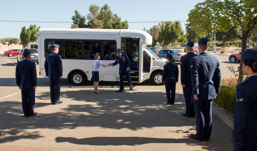 60 AMW Change of Command