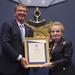 SD presents award to Madeleine Albright