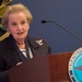 SD presents award to Madeleine Albright
