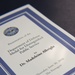 SD presents award to Madeleine Albright