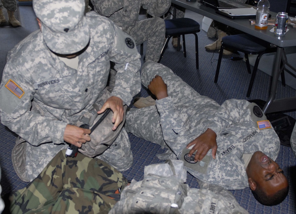Medically speaking: 130th MEB Soldiers Tourni-quet Up