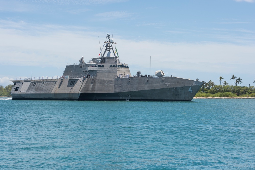 International Ships Arrive At JBPHH For RIMPAC 2016