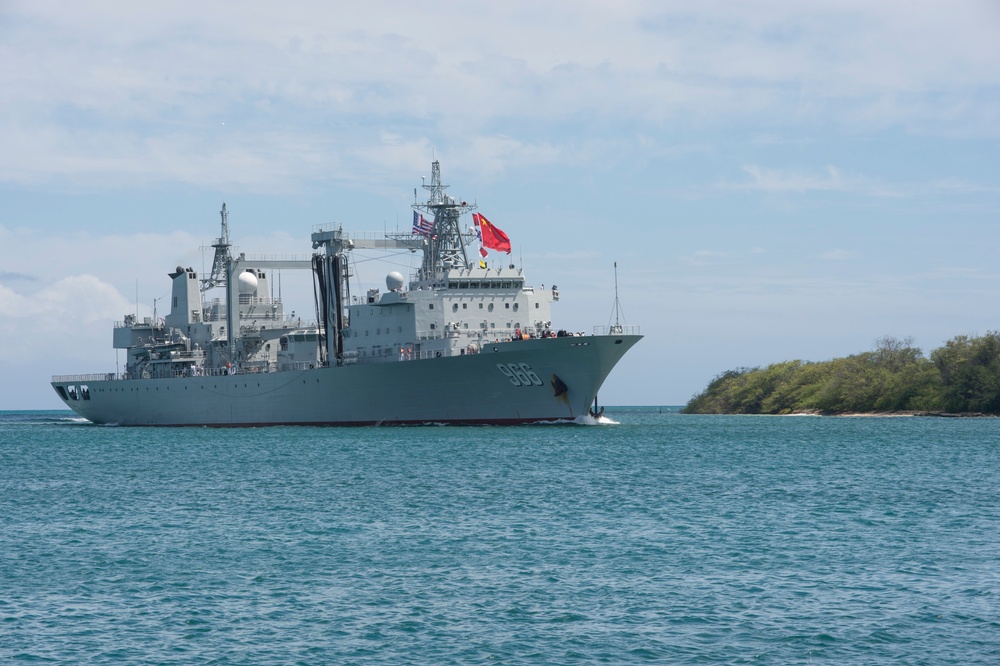 International Ships Arrive At JBPHH For RIMPAC 2016