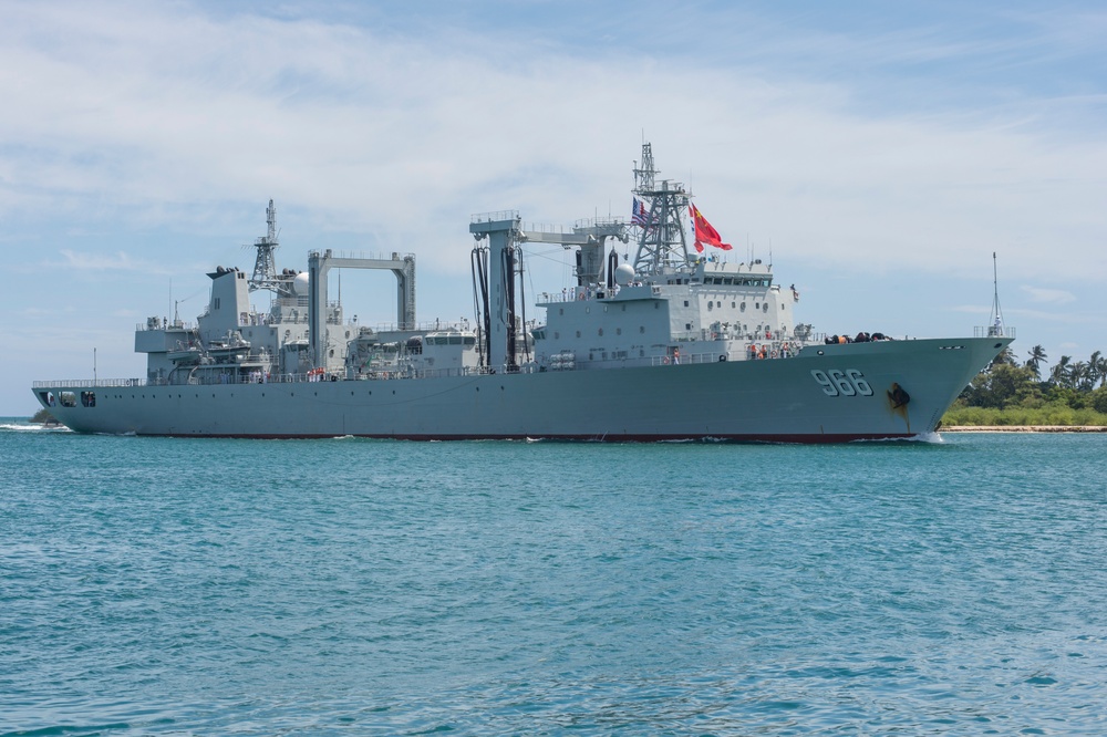 International Ships Arrive At JBPHH For RIMPAC 2016