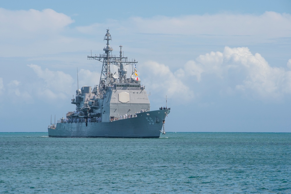 International Ships Arrive At JBPHH For RIMPAC 2016