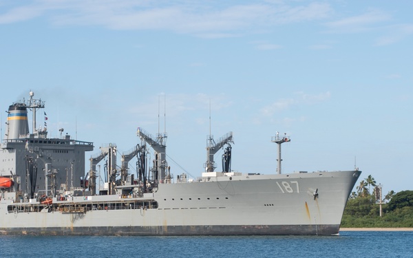 International Ships Arrive At JBPHH For RIMPAC 2016