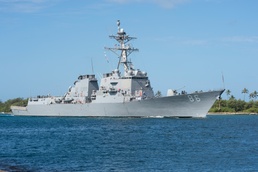 International Ships Arrive At JBPHH For RIMPAC 2016