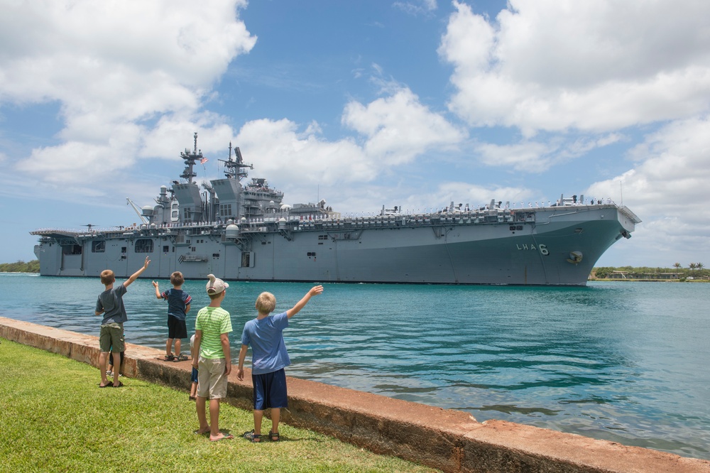 International Ships Arrive At JBPHH For RIMPAC 2016