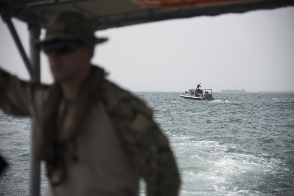 U.S. Army, Navy protect assets in water and on land