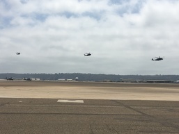 Helicopter Mine Countermeasure Squadron (HM) 14 departs Norfolk for RIMPAC 2016