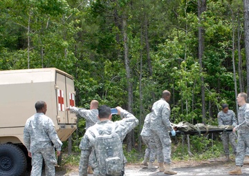 NCNG Medics evaluate Combat Casualties