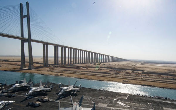 Eisenhower Carrier Strike Group Enters U.S. Fifth Fleet