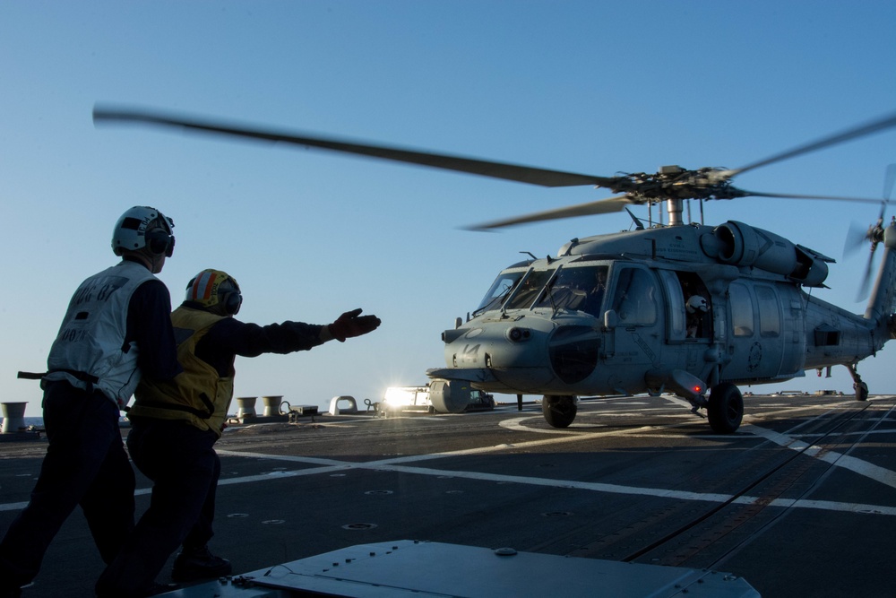 USS Mason (DDG 87) Flight Quarters