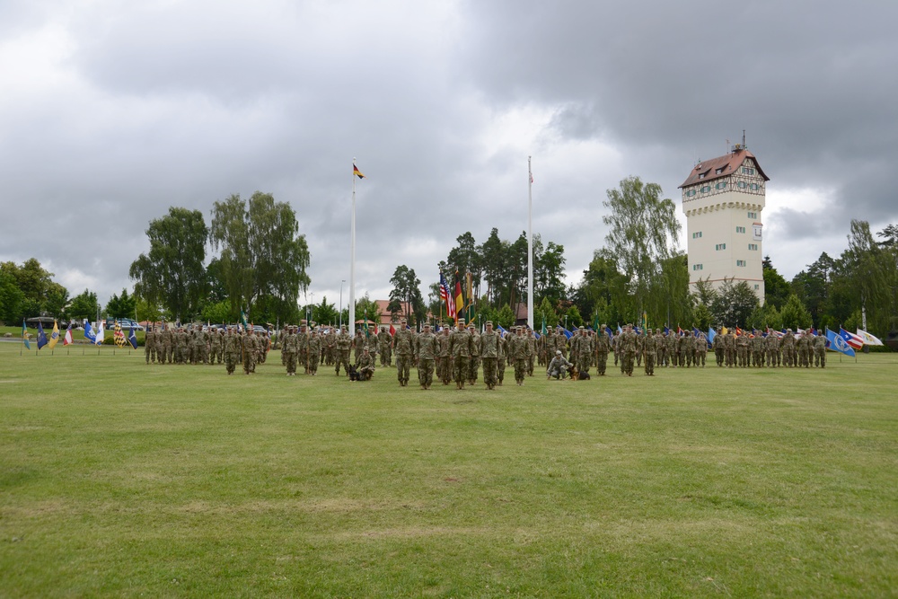 Change of Command Ceremony 709th Military Police Battalion