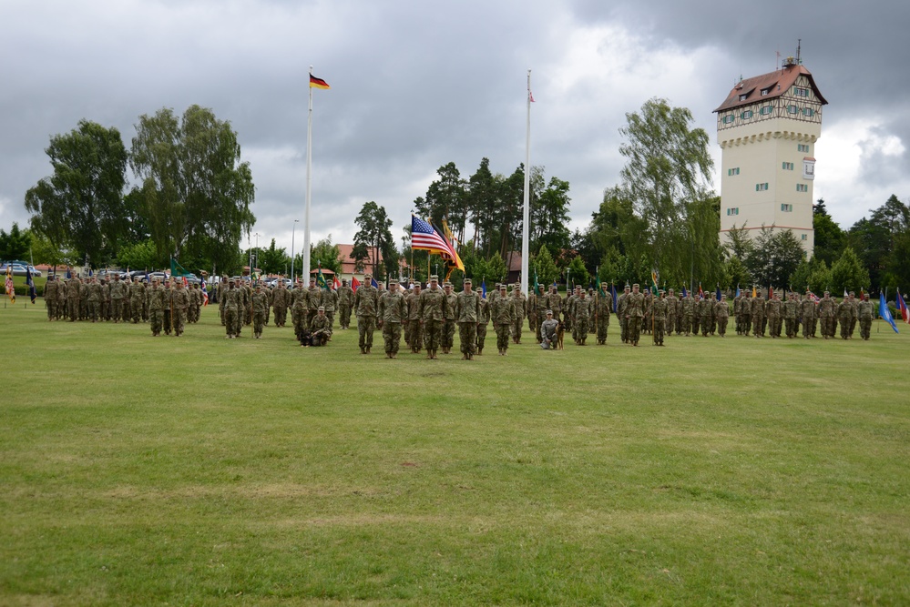 Change of Command Ceremony 709th Military Police Battalion