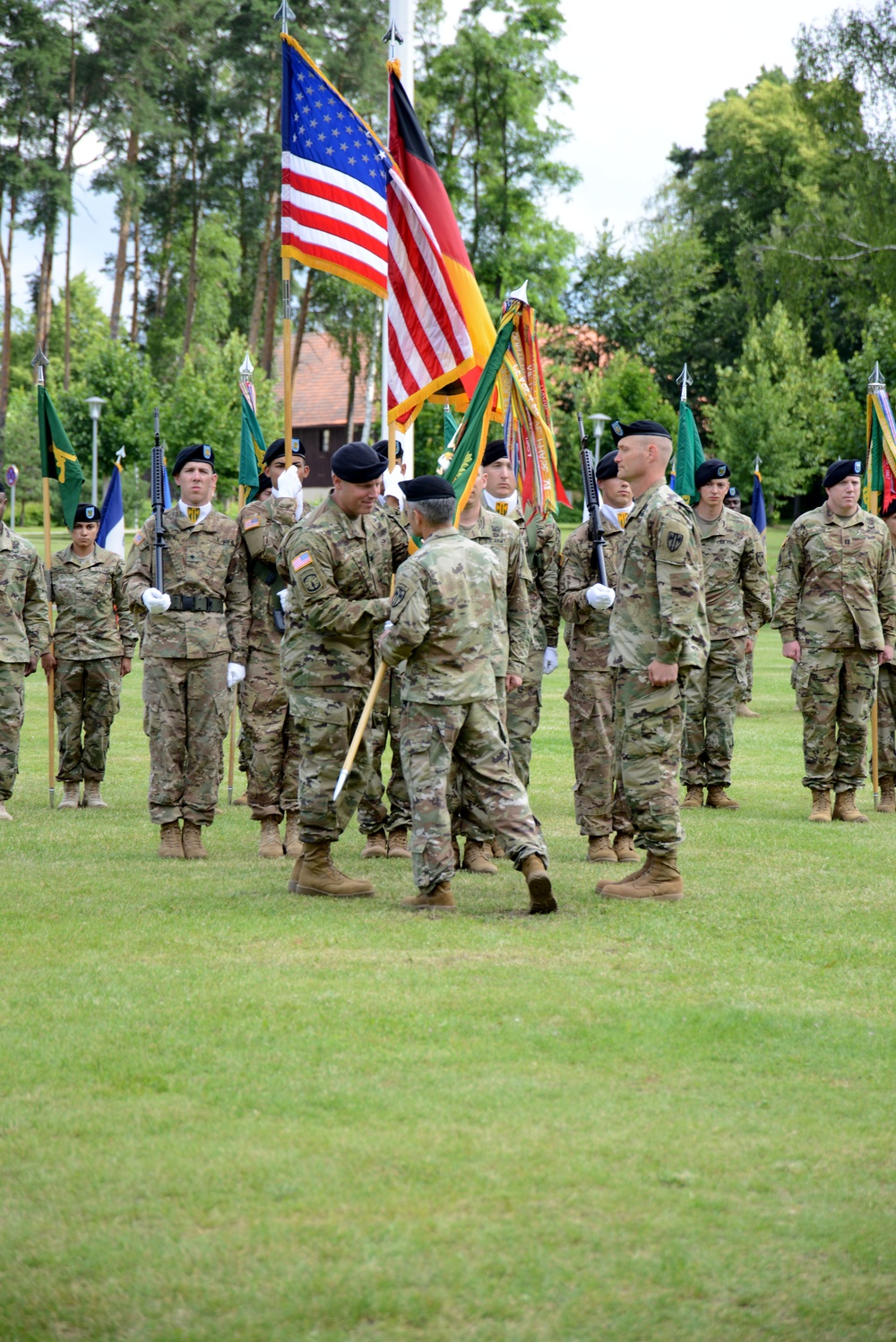 Change of Command Ceremony 709th Military Police Battalion