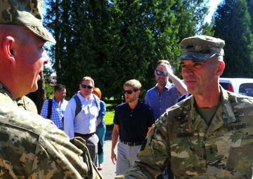 Staff delegation visits Ukraine