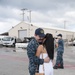 USS Topeka Sailor welcomed home by wife