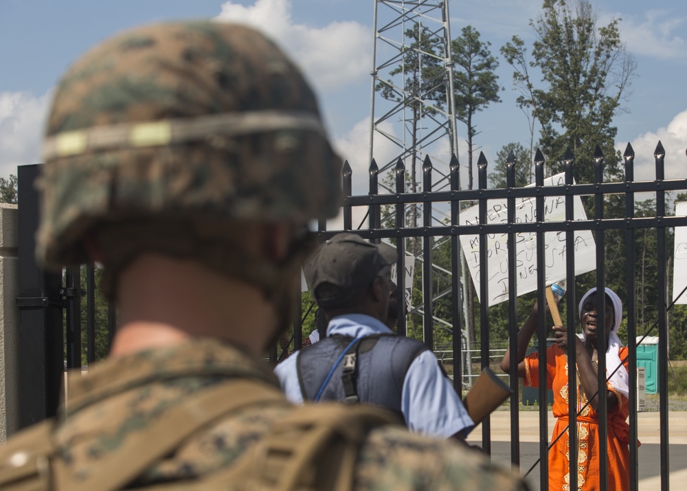 Calling in backup; 2/8 Fox Co. trains for embassy reinforcement