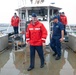 Rear Adm. Steven Poulin visits Coast Guard Station Burlington, VT
