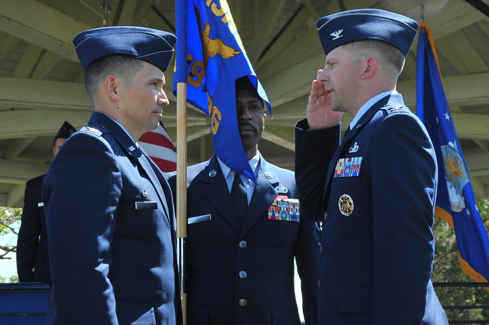 659th ISRG receives Drake as new commander