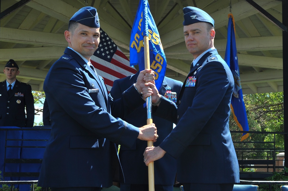 659th ISRG receives Drake as new commander