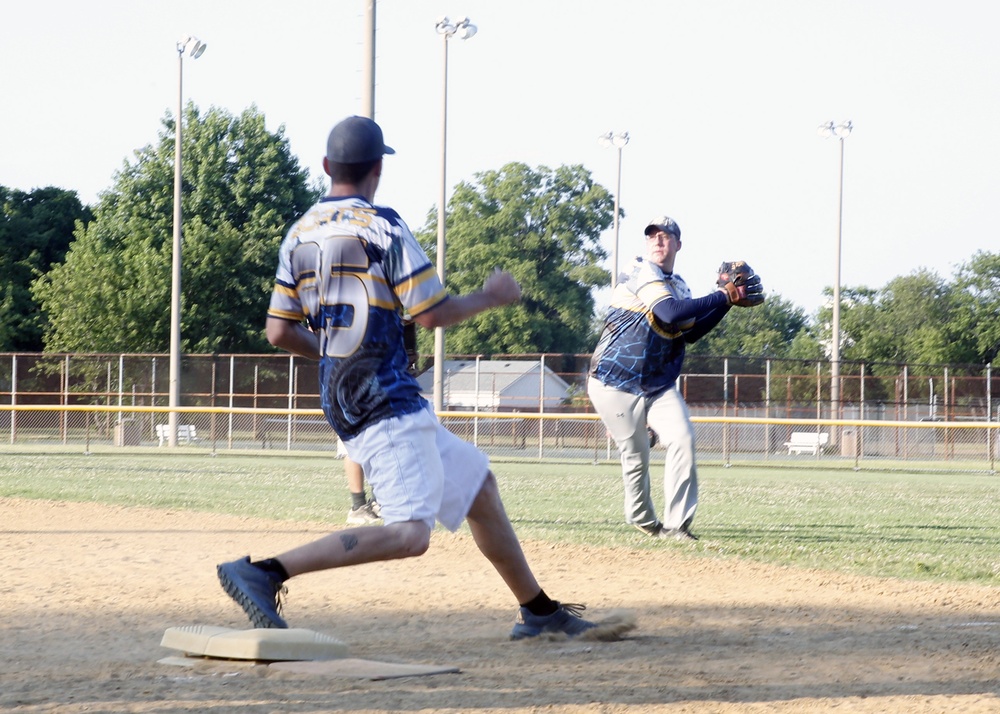 Softball team, cvn 78, PCU Gerald R. Ford, undefeated