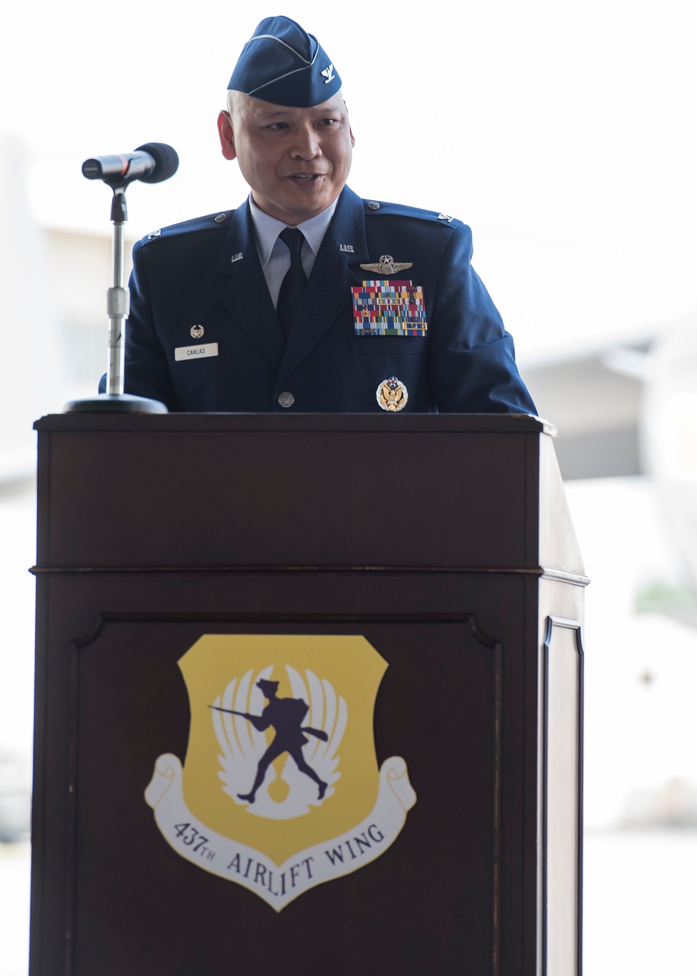 437th Airlift Wing Change of Command