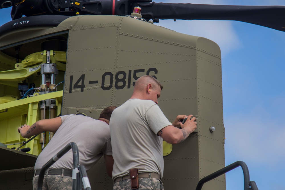 Preparing the new Aircraft