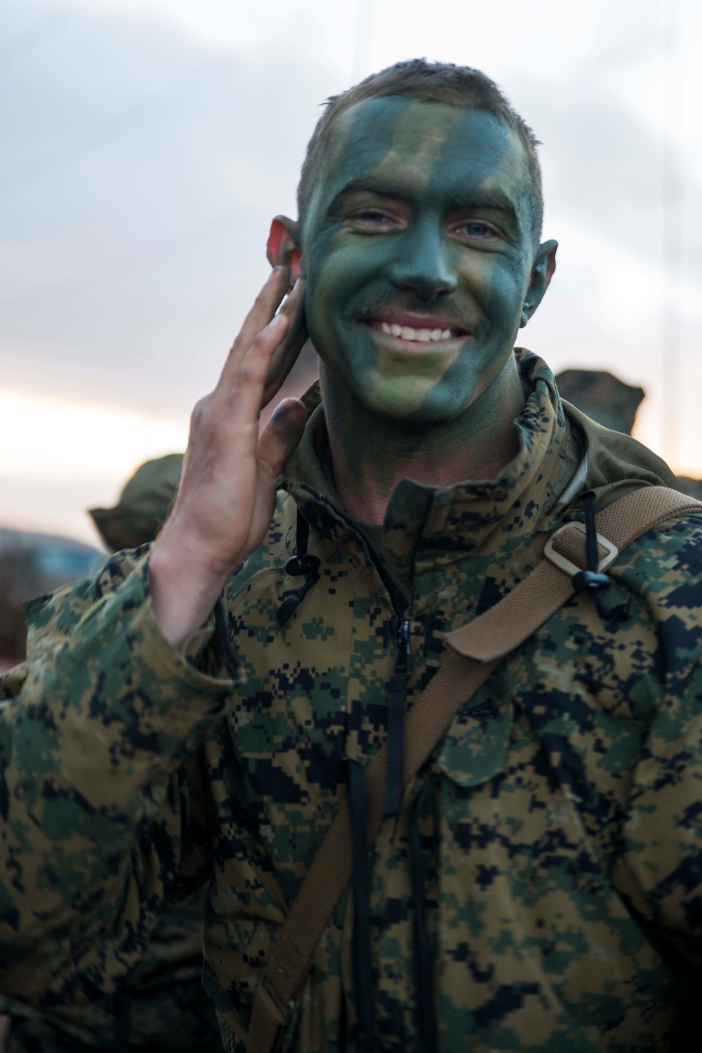 Marines turn mean and green