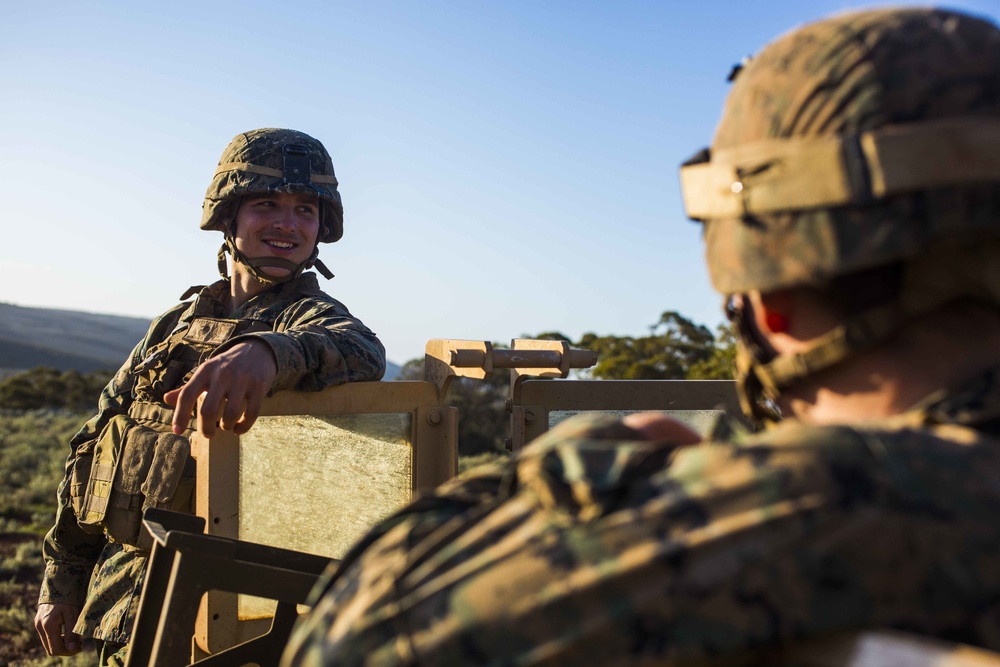 Marines reach first objectives