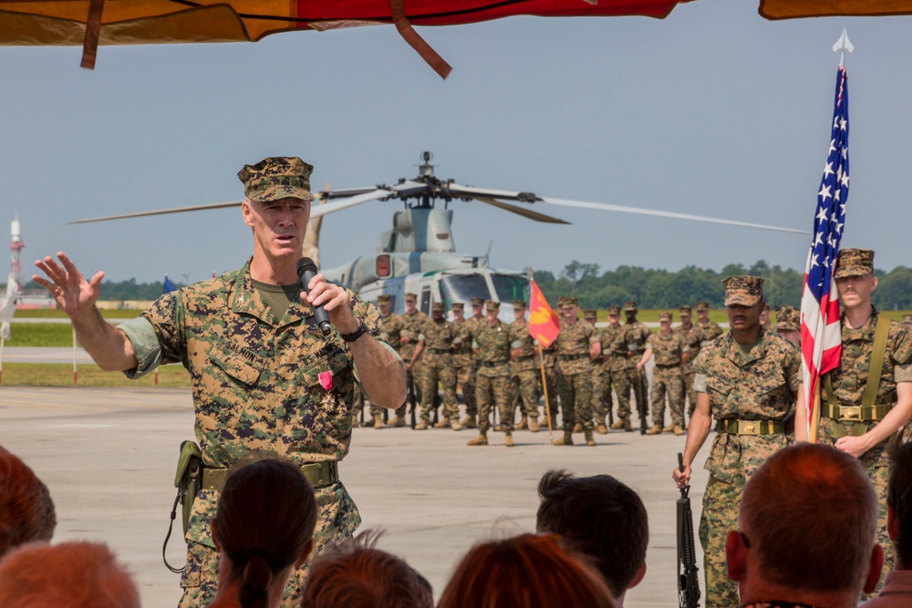 Marine Corps Air Station New River Change of Command