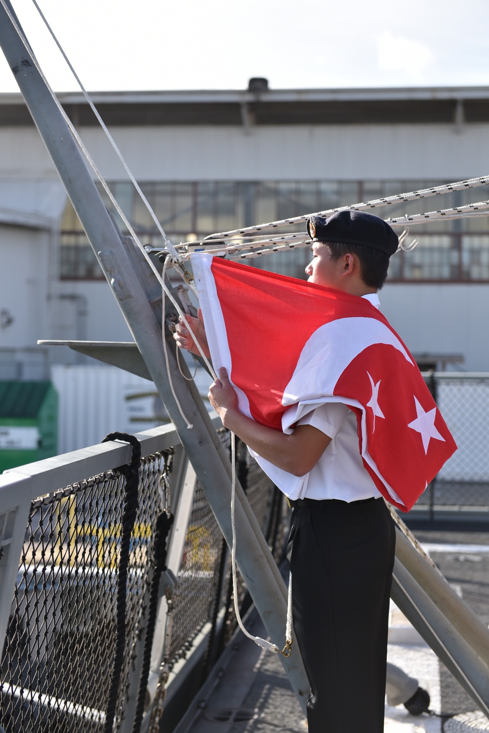 RSS Steadfast celebrates Singapore Armed Forces Day